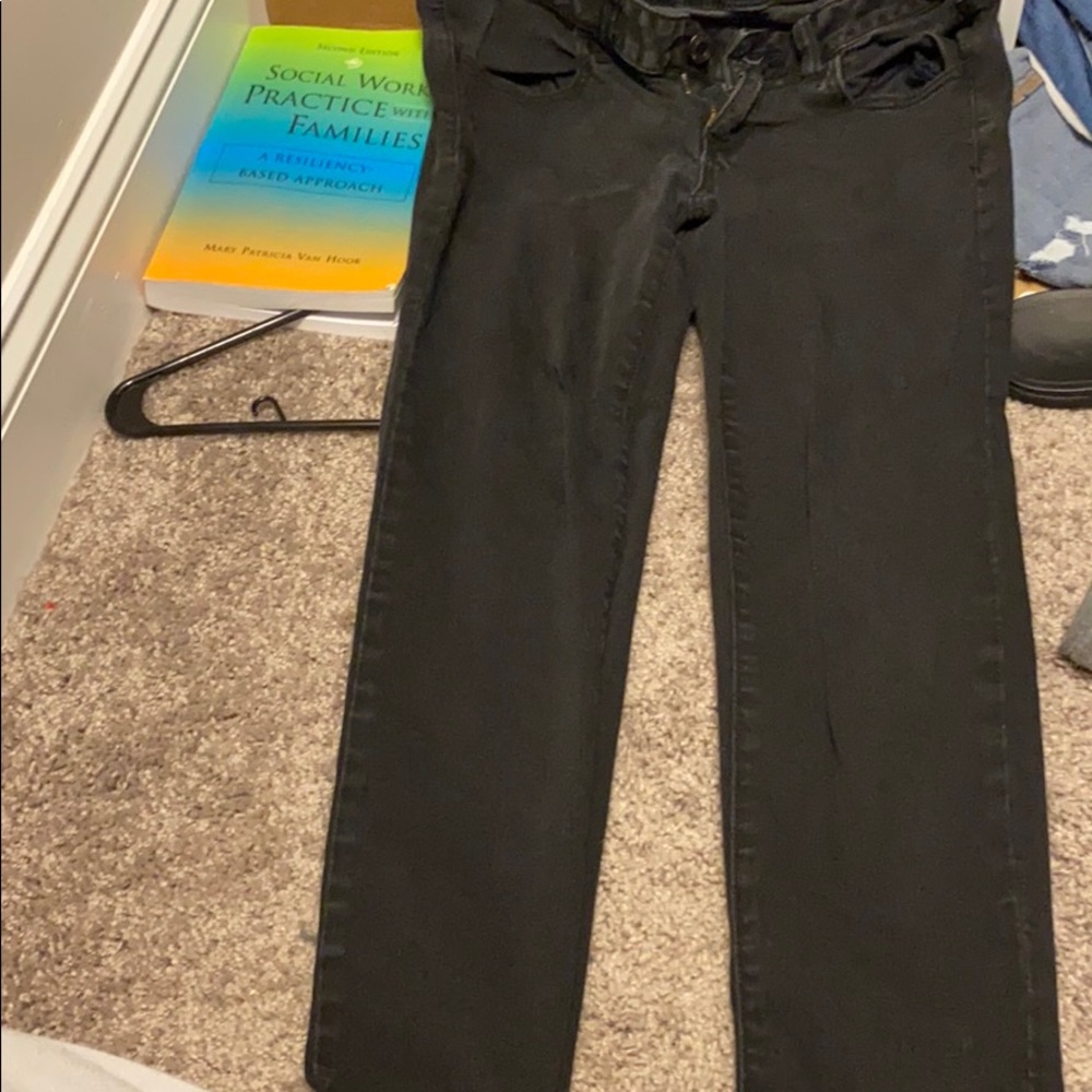 Black American eagle jeans